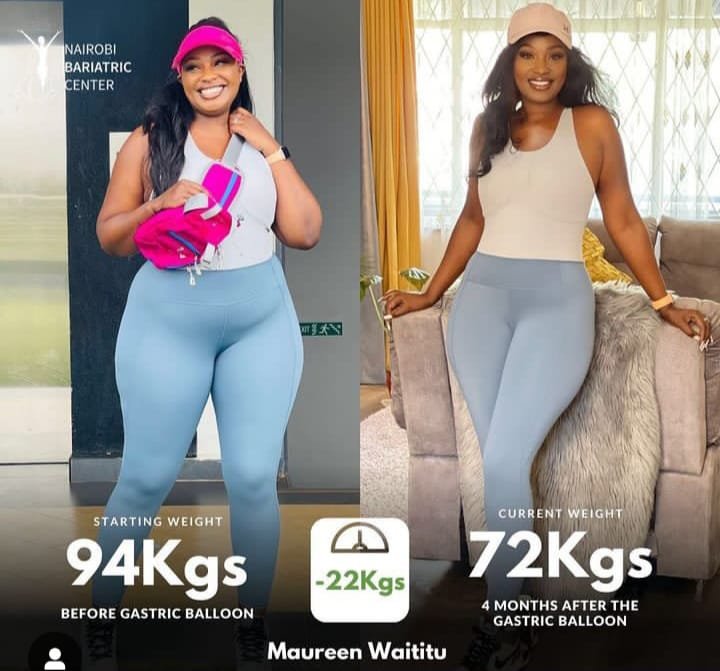 Maureen Waititu Before and After Weight Loss
