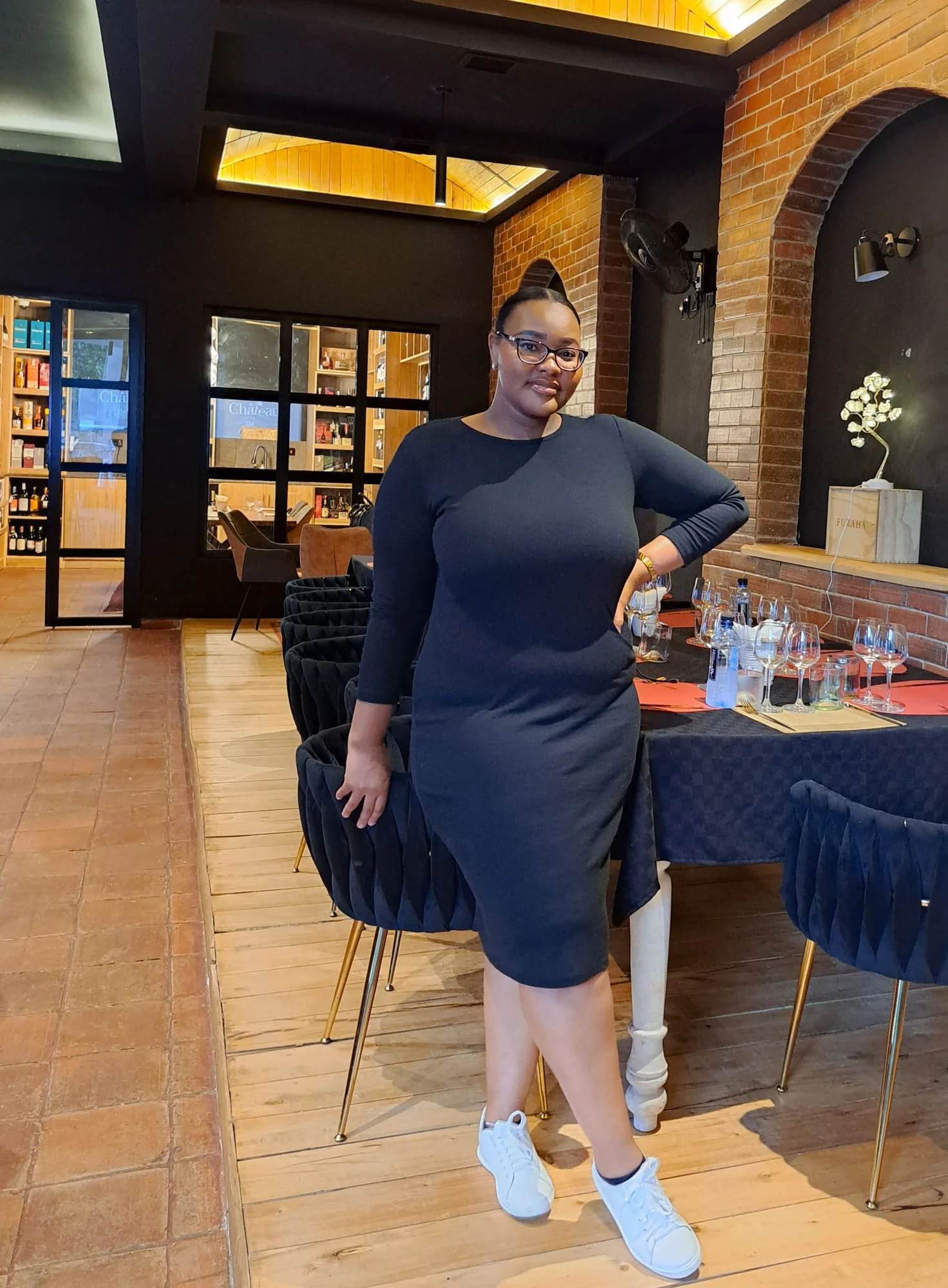Patience Kavivya at starting weight before Gastric Balloon placement